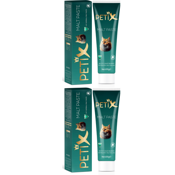 Petix Anti-Hairball Kedi Tüy Yumağı Önleyici Malt Macun 100 Gr 2'li