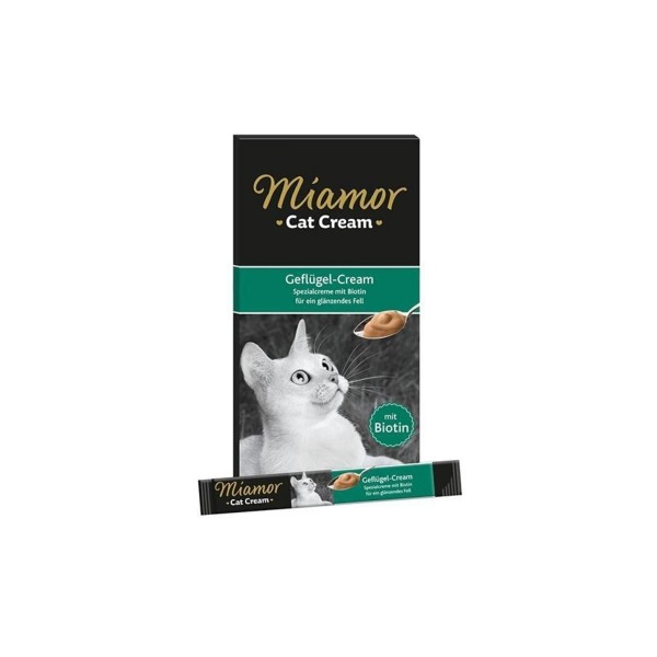 Miamor Cream Tavuklu Kedi Ödül Maması 6x15 gr