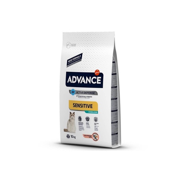 Advance Sensitive Setrilized Somonlu Kısır Kedi Maması 10 Kg